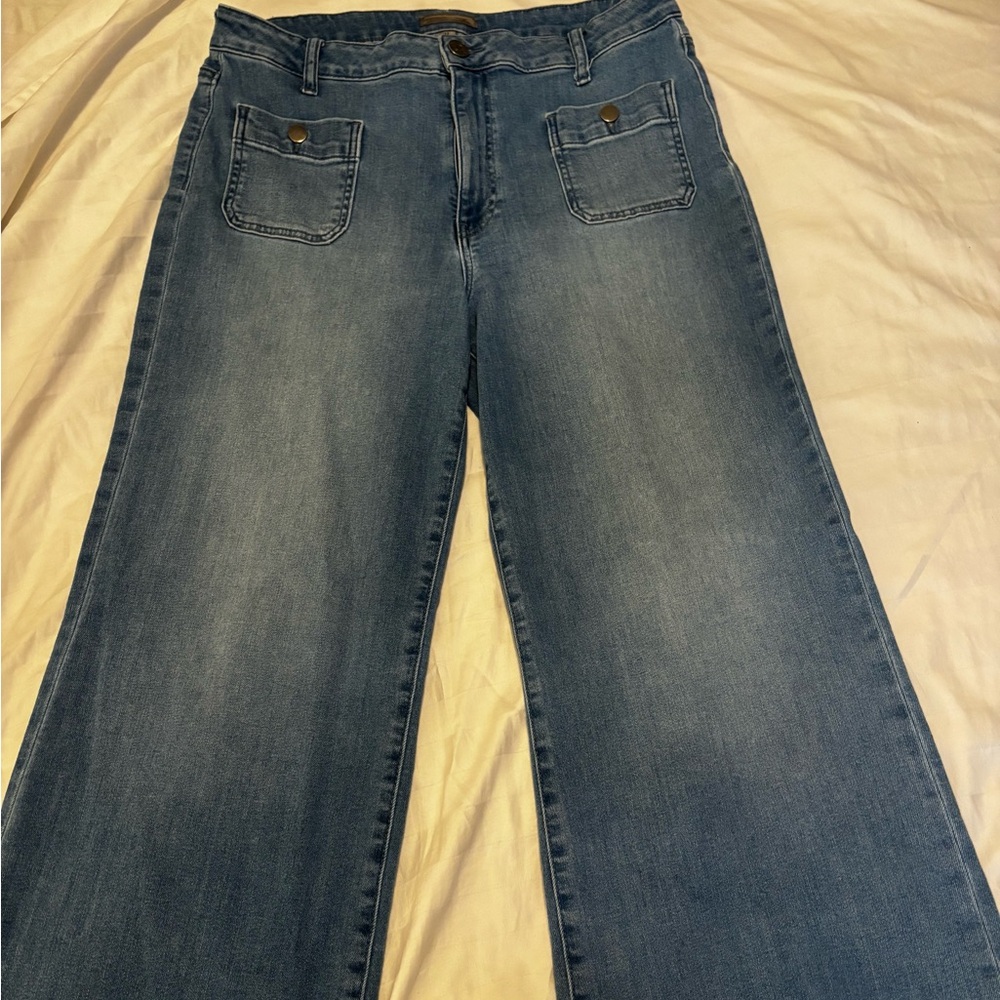 Kut from the Kloth Denim Wide-Leg Jeans